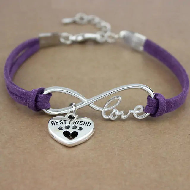 Rope Bracelet With Charms 