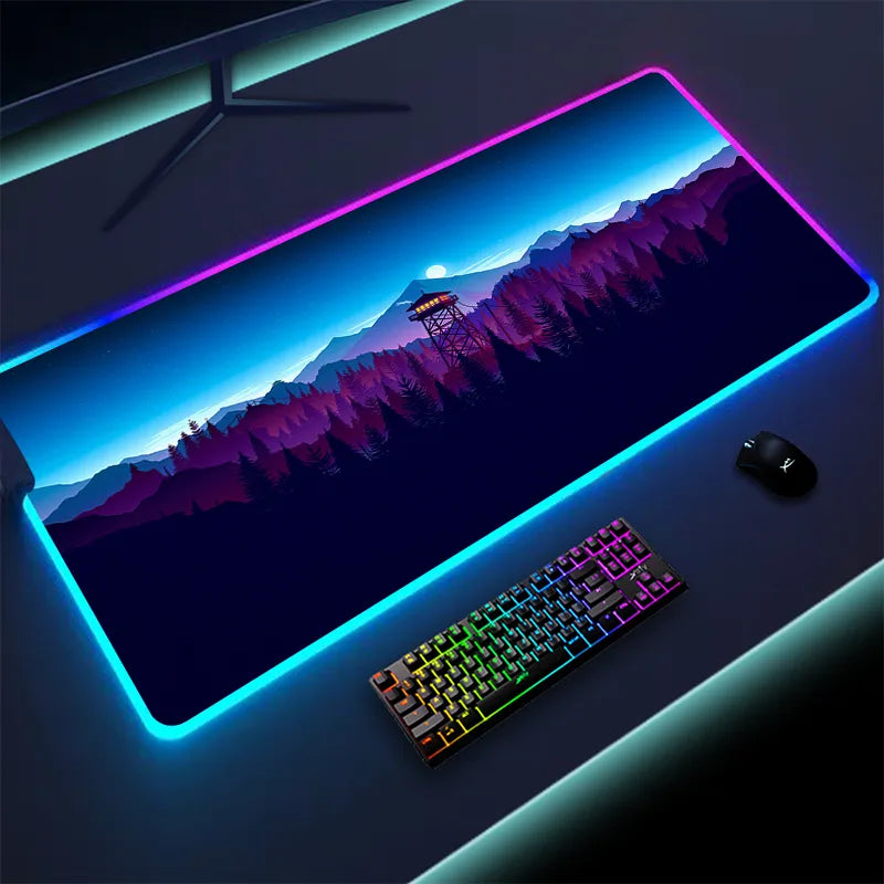 Non-slip RGB Gaming Pad^