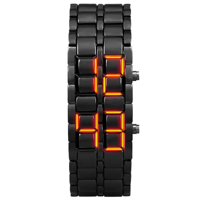 Digital Lava Wristwatch for Men^