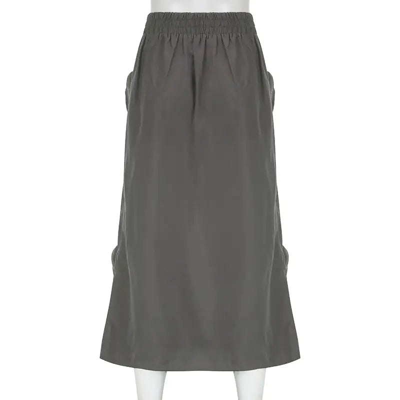 Cargo Midi Skirt long skirt