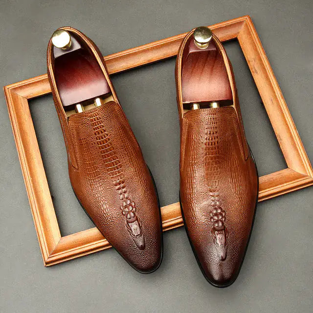 The Scudo - Genuine Leather Loafers For Men^