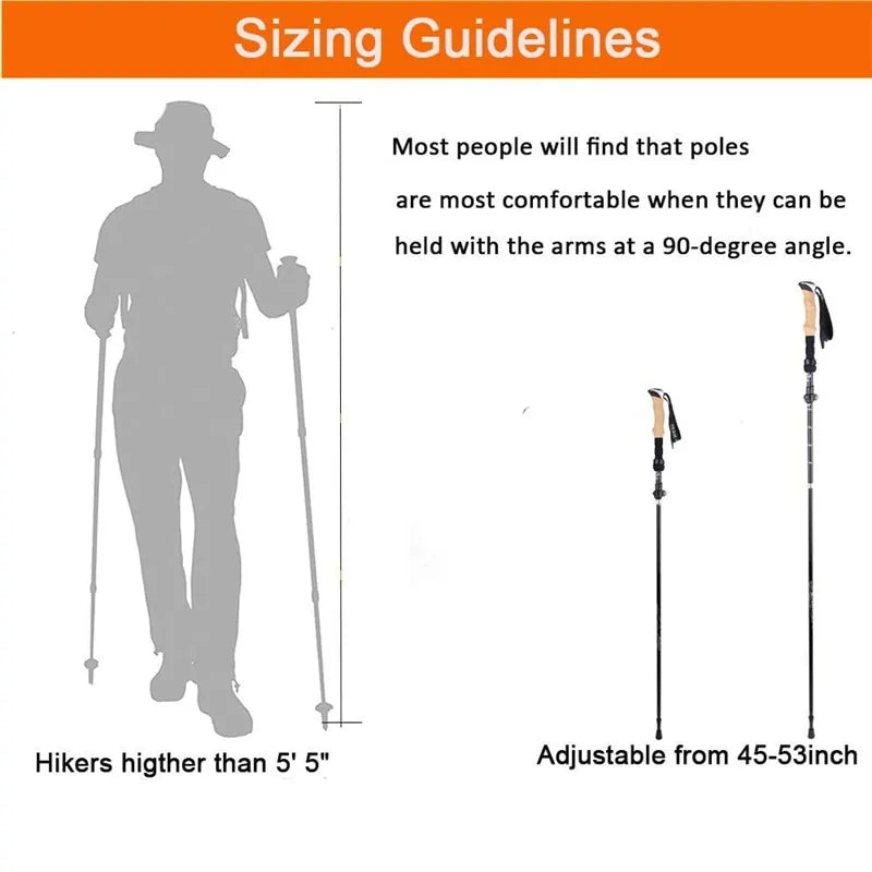 Aluminum Hiking Sticks^