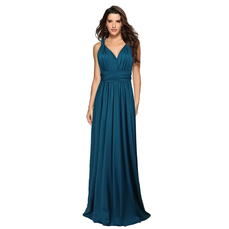 Convertible Maxi Club Dress 