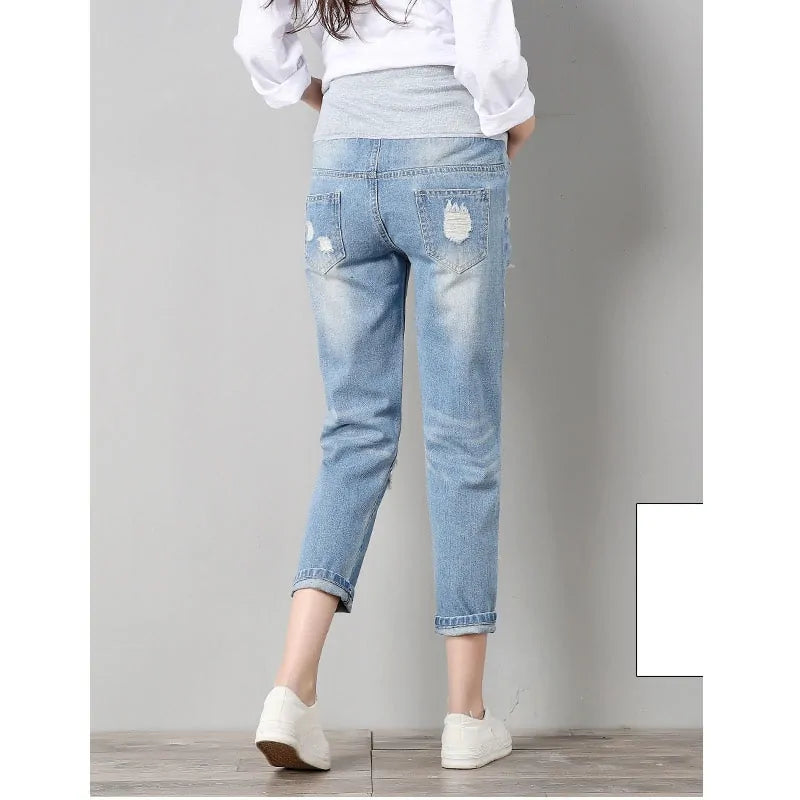 Pregnancy Abdominal Jeans 