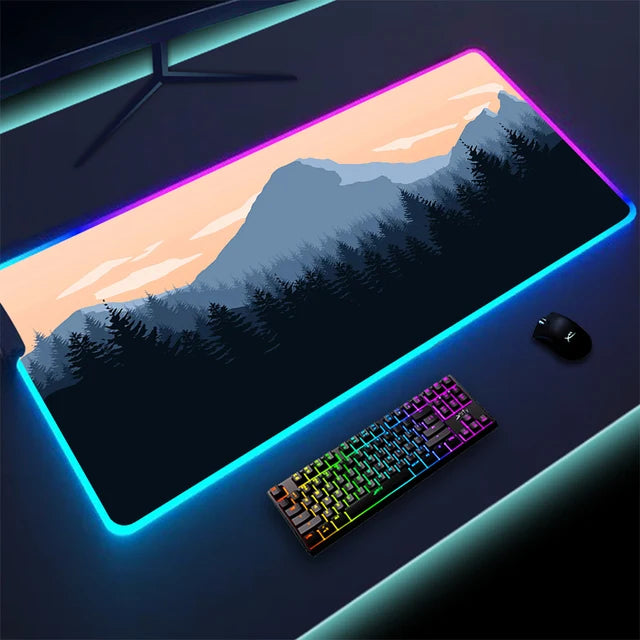 Non-slip RGB Gaming Pad^