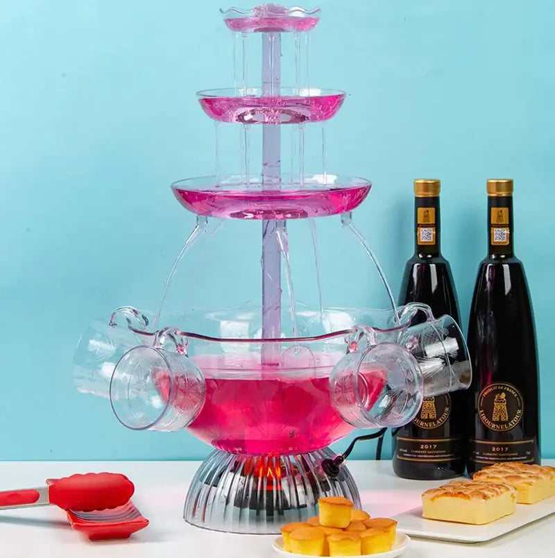 Fountain Machine Wine Drink Waterfall^