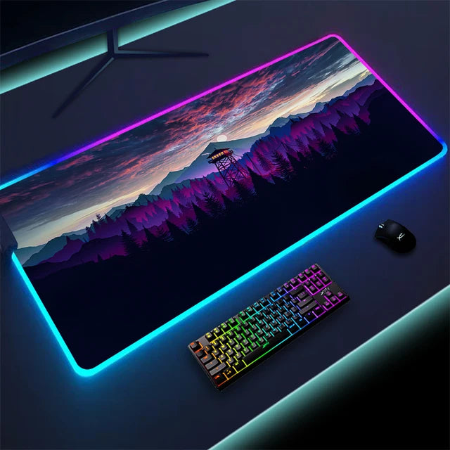 Non-slip RGB Gaming Pad^