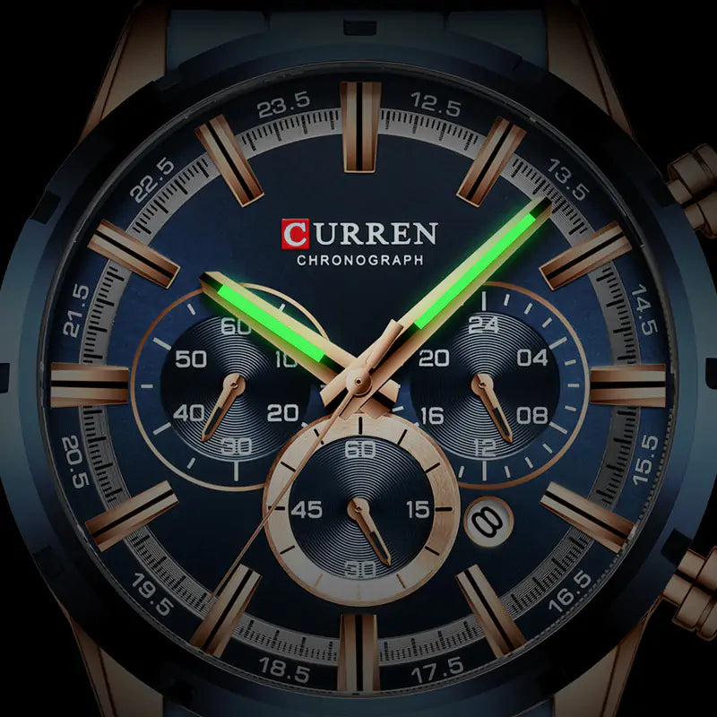 CURREN Men Quartz Watch Top Brand^