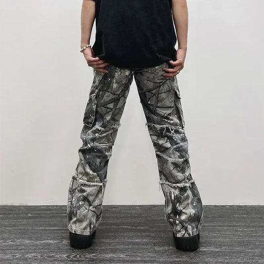 Camouflage Y2K Baggy Jeans 