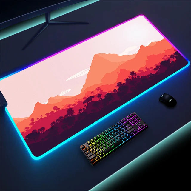 Non-slip RGB Gaming Pad^