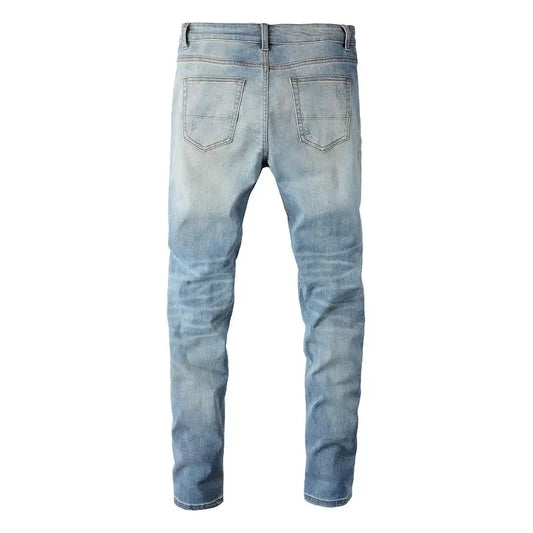 Men's Streetwear Denim Jeans 