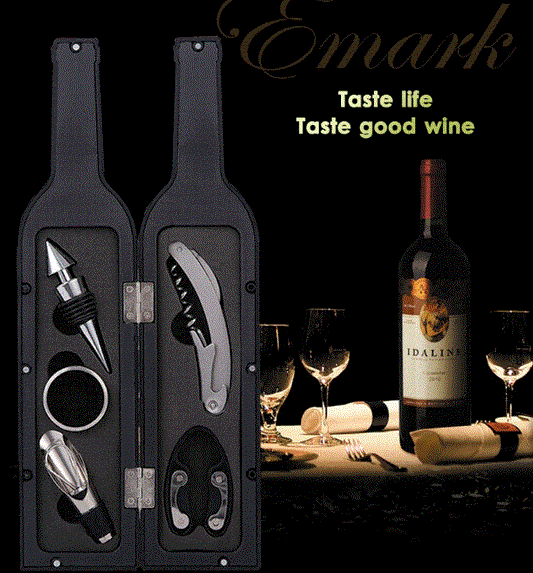 Wine Bottle Opener Set Deluxe Tool^