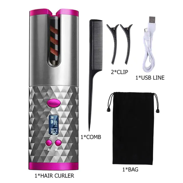 Wireless Hair Curler^