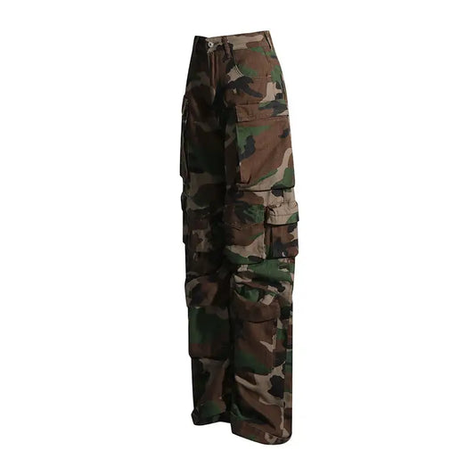 Cargo Camouflage Streetwear Jeans 