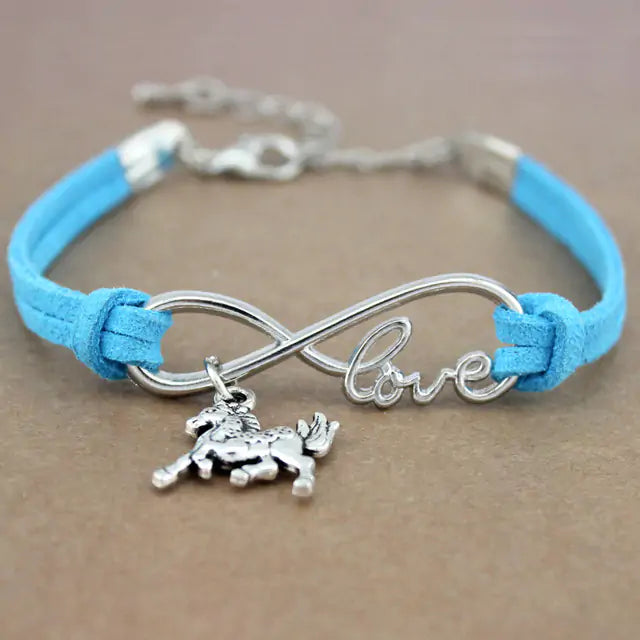 Rope Bracelet With Charms 