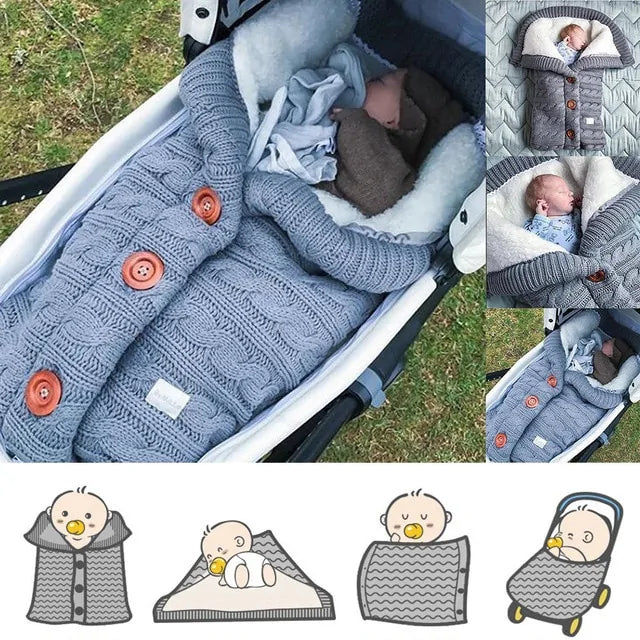 Newborn Baby Winter Sleeping Bags 