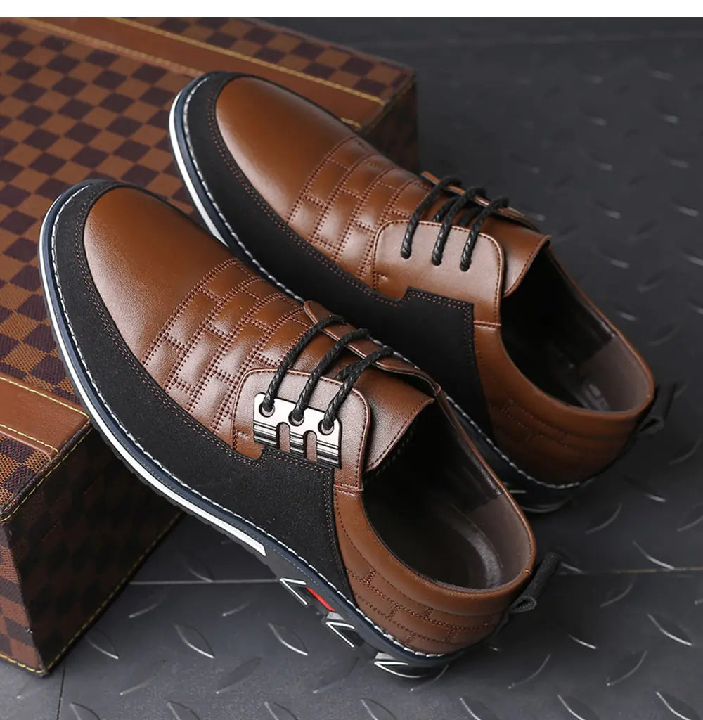 Men Sneakers Shoes Fashion Classic Lace-Up Casual^