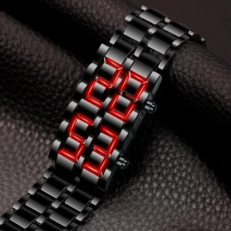 Digital Lava Wristwatch for Men^