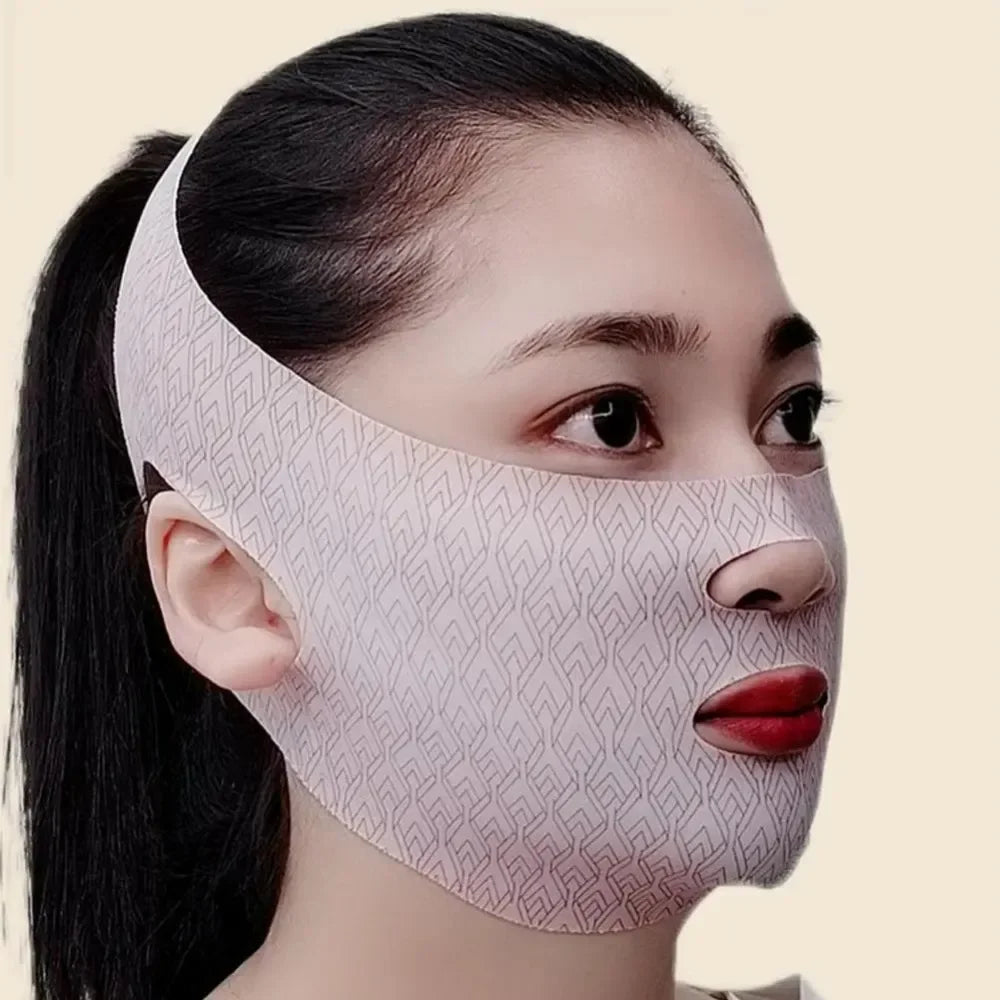 V Line Lifting Mask V Shaper Elastic Chin Cheek Slimming Bandage Face Lift Sleeping Mask Anti Wrinkle Strap Band Beauty Health