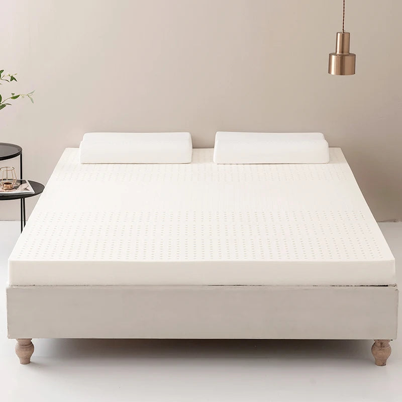 Thailand imported natural latex mattress 10cm natural latex raw liquid mattress rubber cushion single double home tatami mats