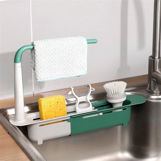 Useful Things for Kitchen Cabinet Storage Organizer Kitchenware Sponge Holder for Sink Accessories Organizers Shelves Novel Home