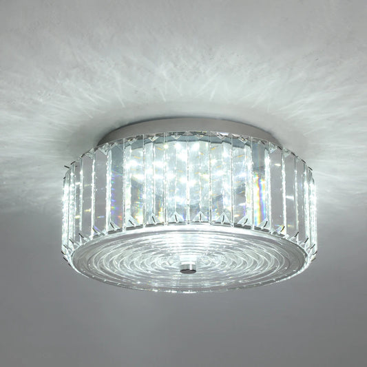 Modern Led Ceiling Lamp Crystal Chandelier Light Home Appliance Decor Luminaire Corridor Entrance Living Dining Room Fixture