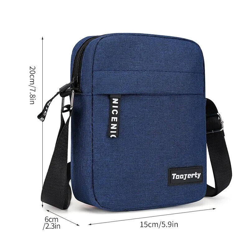 Nylon Shoulder Bag New Men Casual And Fashionable European And American Crossbody Bag Multifunctional Commuting Bag For Work