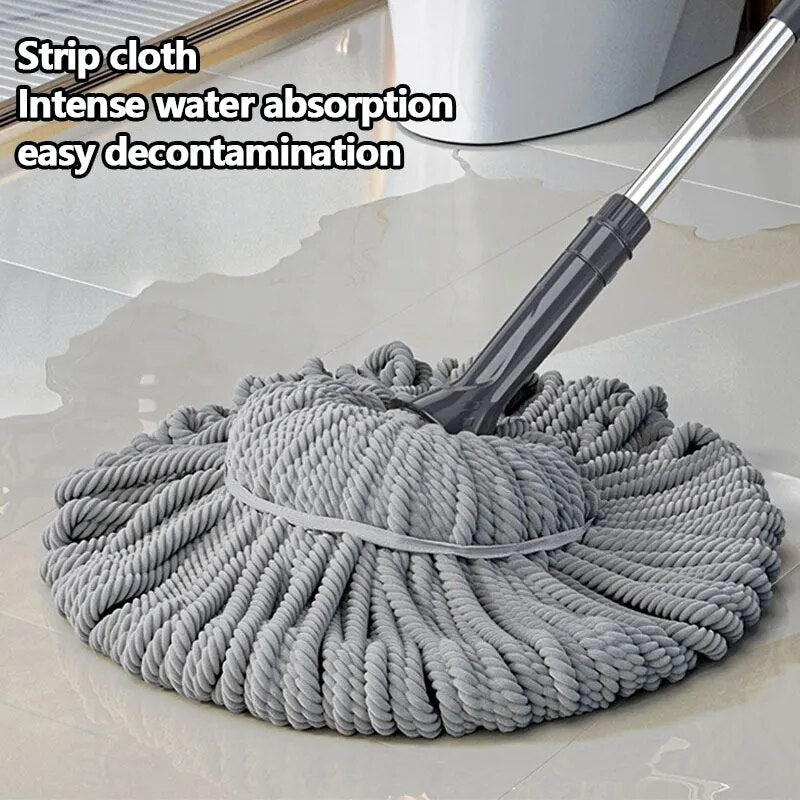 Rotating Self Twisting Water Mop Washing Mop Household Mop Floor Windows Cleaning  Lazy Person Mop Floor Cleaning Tools