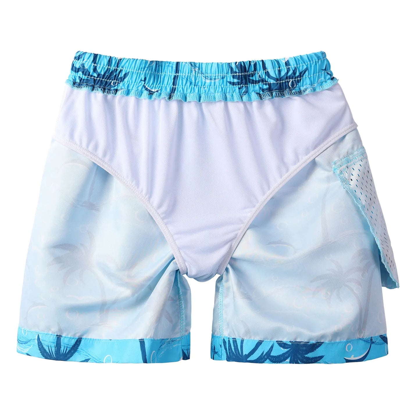 BAOHULU Kids Swim Shorts Cute Swimsuit Swimming Trunks Quick Dry Summer Swimwear Boys Beach Shorts Surf Board Male Clothing Pant