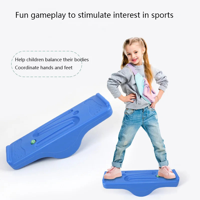 Rocking Seesaw Toy Balance Board Kids Sports Games Sensory Integration Play игрушки для детей Jeux Enfant 3 4 5 6 8 Ans