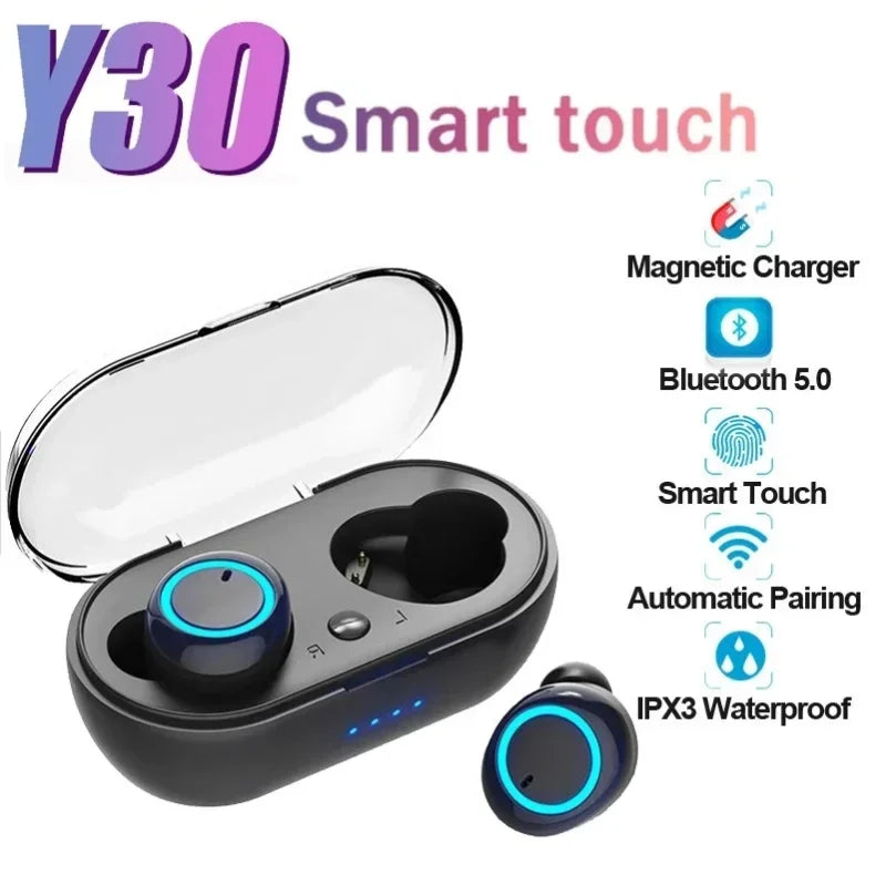 Y50 TWS Bluetooth Earphone Wireless Headphones Sport Earbuds Gaming Headsets For Apple iPhone Xiaomi Y50 Earphones Superpods