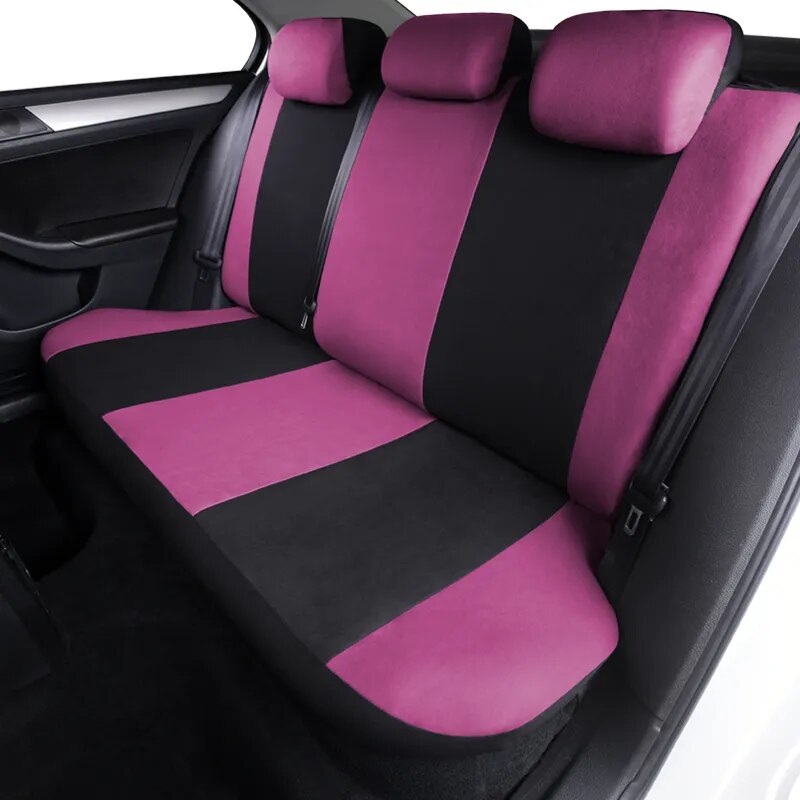 Universal Full Set Car Seat Covers Airbag Compatible Two-tone Design Auto Protector Covers for nissan almera for Honda For Camry