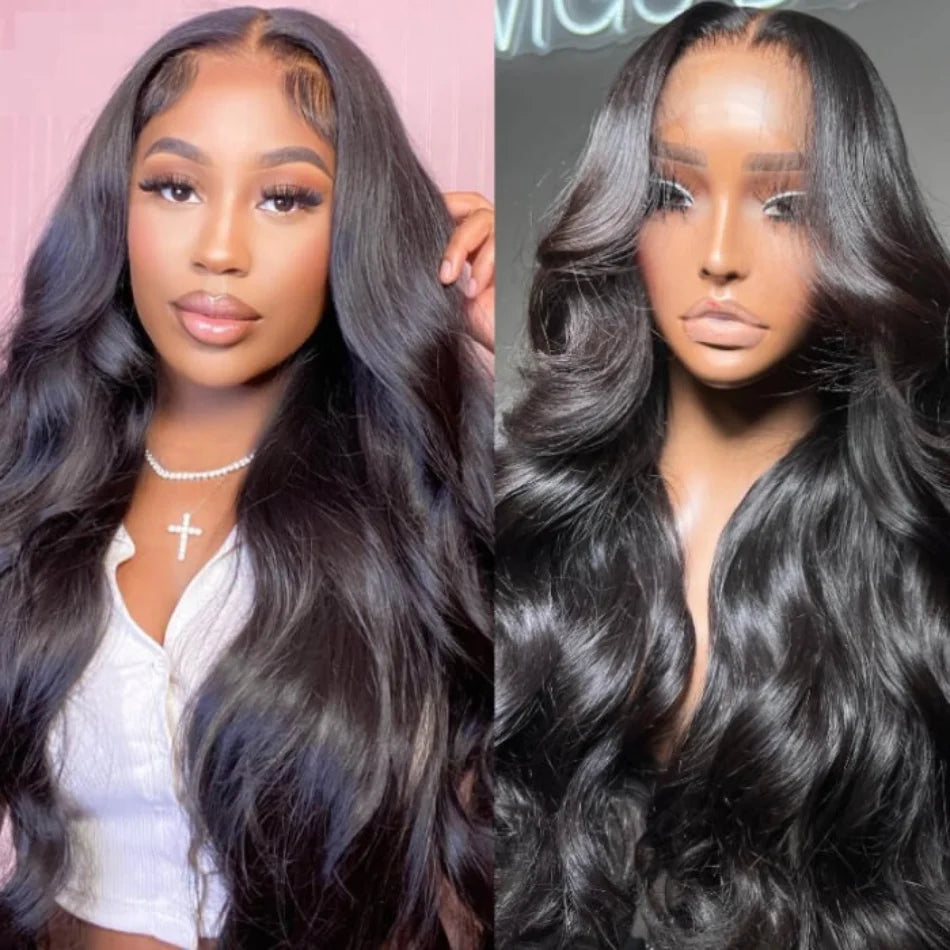 UNice Hair Bye Bye Knots Wig 7x5 Glueless Lace Body Wave Wig for Women Pre Bleached Knots Plucked Hairline Human Hair