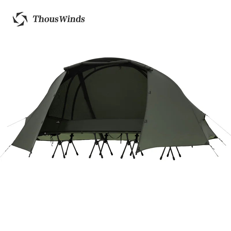 Thous Winds Scorpio 1 People Tent Ultralight Hiking Solo Tent Outdoor Backpack Tent Cot Tent 15D Nylon Ripstop Both Side Silicon