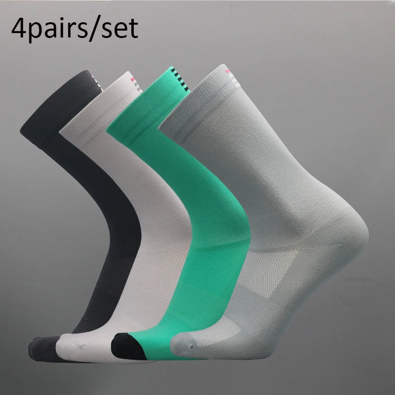 Professional Competition Cycling Socks Men Women Sport Riding Socks Mesh Basketball Badminton Racing Socks Calcetines Ciclismo