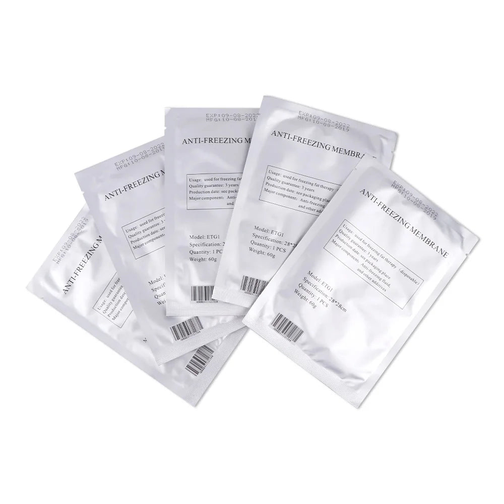 Wholesale- 10pcs 110/70/60/40G Antifreeze Membranes Freeze Fat Pad For Cryolipolysis Slimming Lipo Machine Beauty Health Care