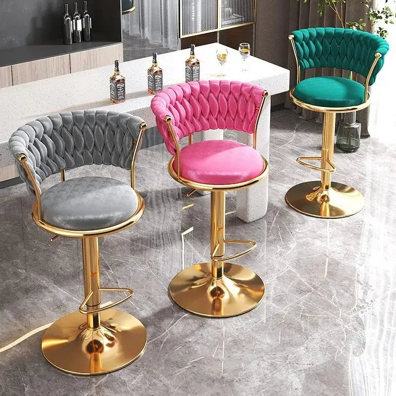 Swivel Adjustable Bar Chair , Metal Bar Stools , High Foot Stool , Counter Stool ,Kitchen Dining Chair , Living Room Chair