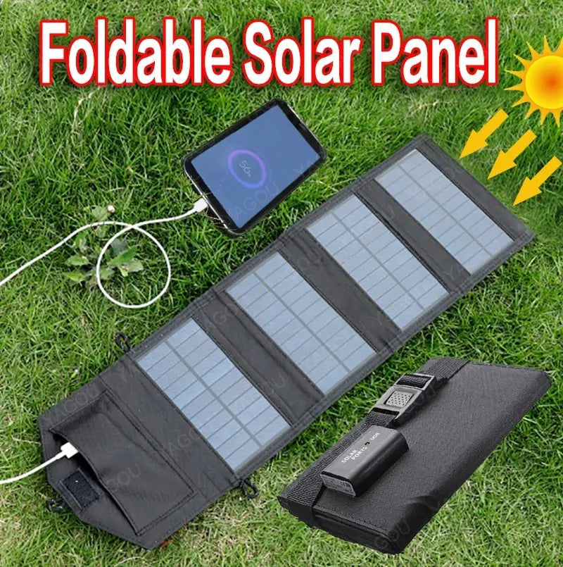 60W Outdoor Sunpower Foldable Solar Panel 