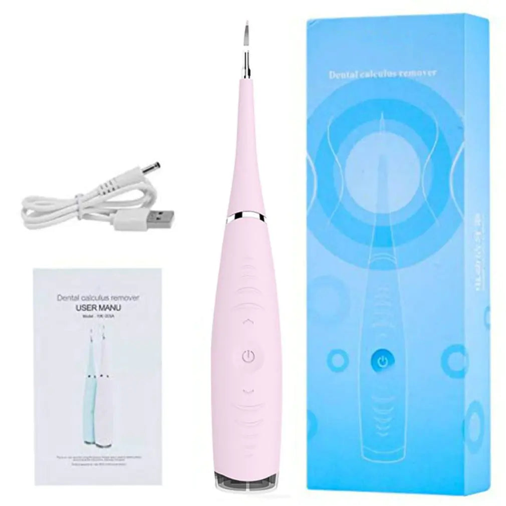 ^Portable Electric Sonic Dental Scaler Tooth Cleaner