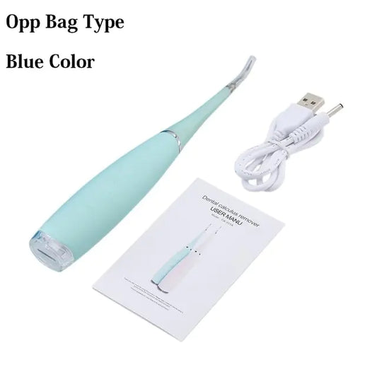 ^Portable Electric Sonic Dental Scaler Tooth Cleaner