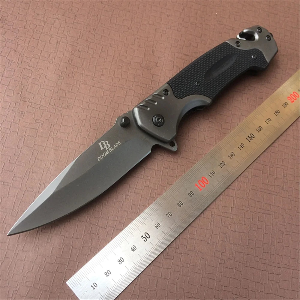 Multi-Functional Folding Tactical Survival Knife 