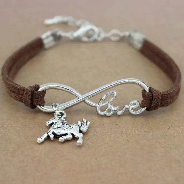 Rope Bracelet With Charms 