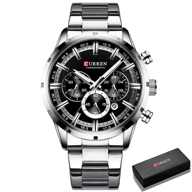 CURREN Men Quartz Watch Top Brand^