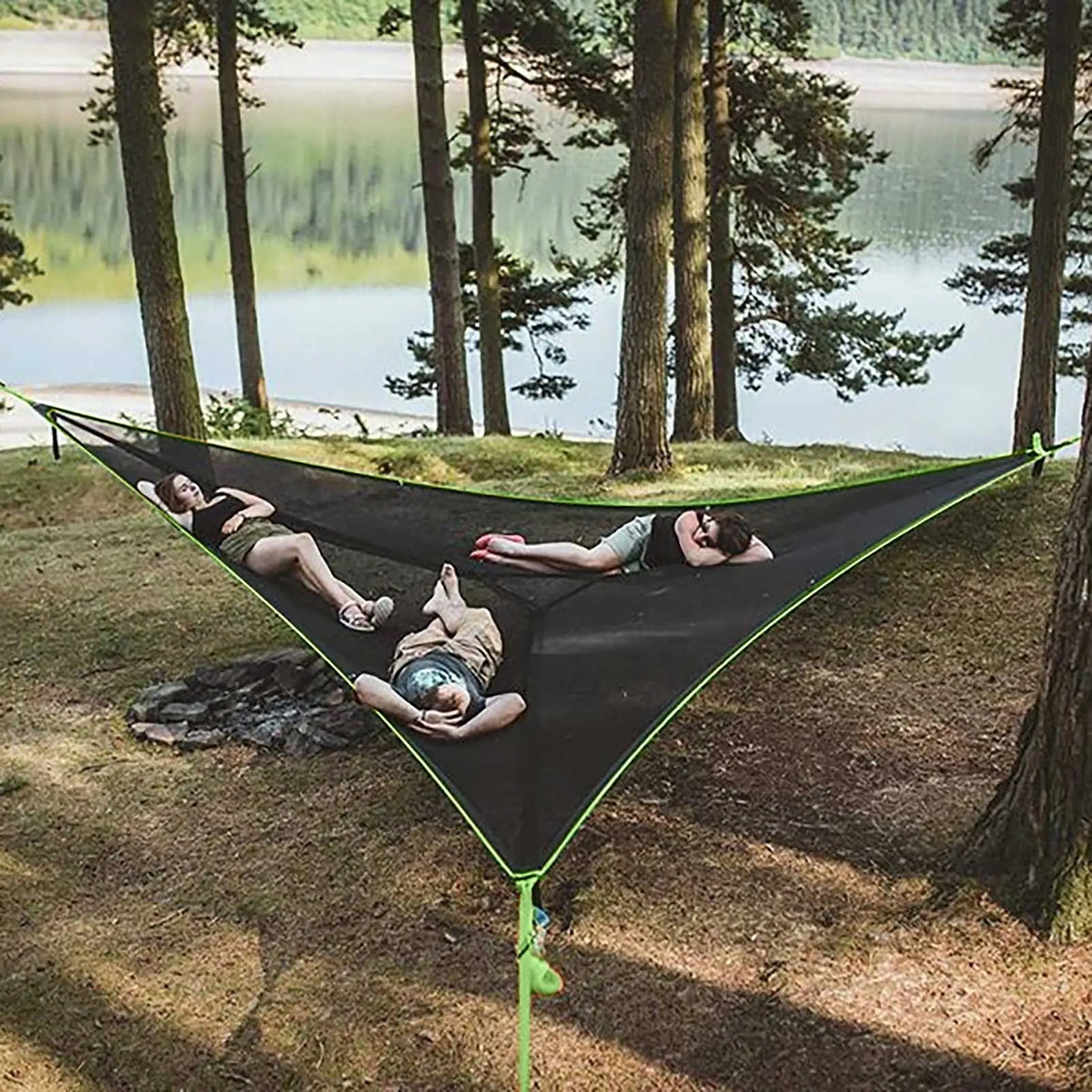 D2 Portable Hammock Camping Tourist Tent^