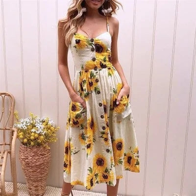 Summer Boho Dress 