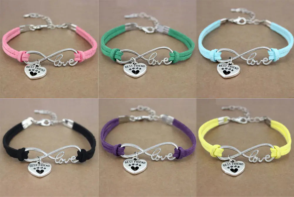 Rope Bracelet With Charms 