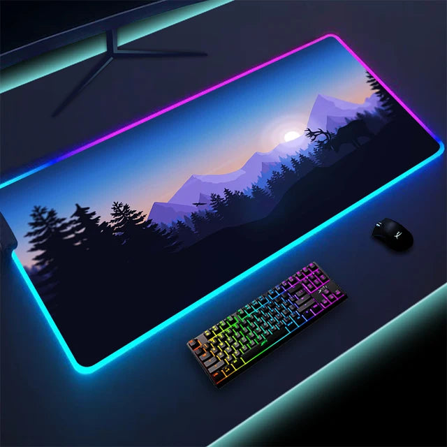 Non-slip RGB Gaming Pad^