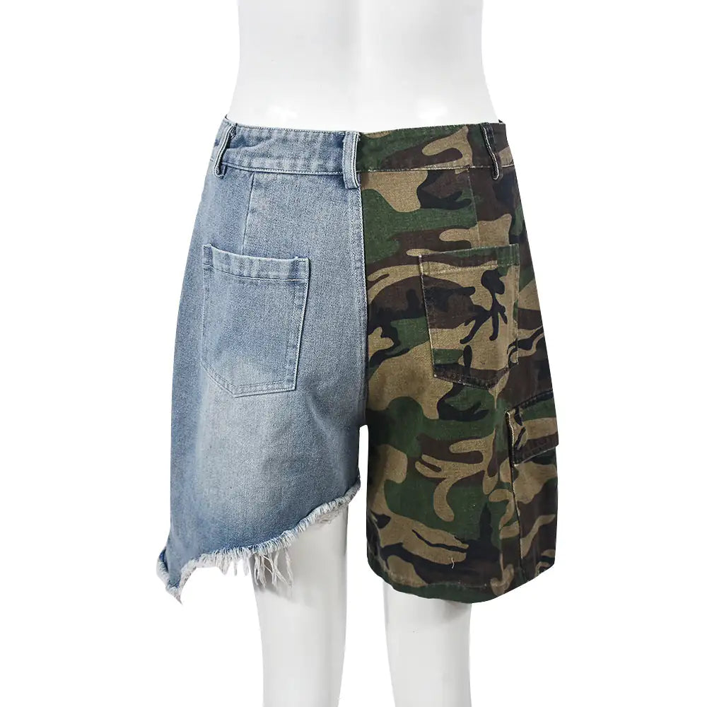 Eye-Catching Denim Shorts 