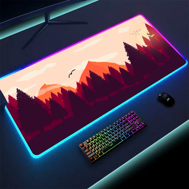 Non-slip RGB Gaming Pad^