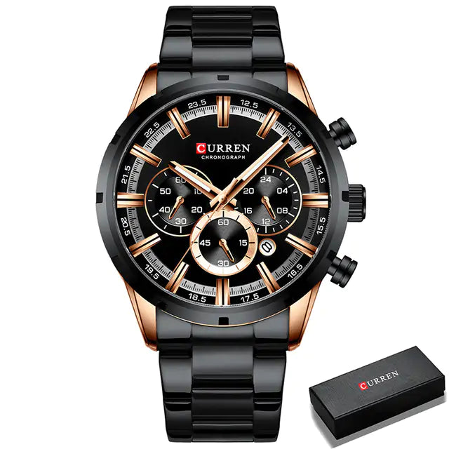 CURREN Men Quartz Watch Top Brand^